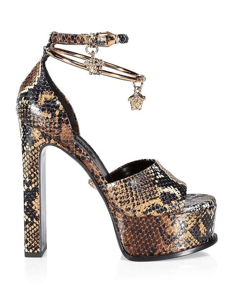 versace medusa eternity heels|Versace platform medusa.